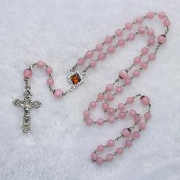 8mm Resin first holy communion bible and rosary (CR126)
