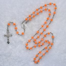 6mm Jesus souvenir Plastic Beads Rosaries (CR143)