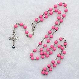 8mm Plastic rosaries for sale wholesale (CR148)