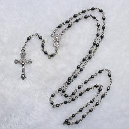 6*4mm catholic Hematite Beads Rosaries (CR153)