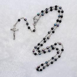 6mm Glass catholic catholic rosary beads supplies (CR156)
