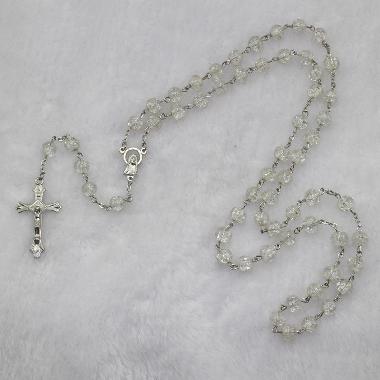 8mm religious Glass Beads Rosaries (CR0176)