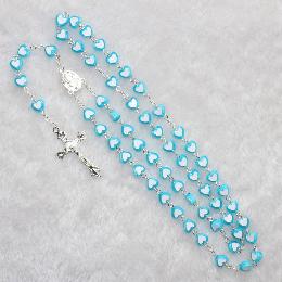 8mm communion gifts plastic rosary beads(CR295)