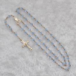 6mm plastic beads Virgin Mary Rosary (CR320)
