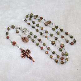 6mm mini Children Rosary Necklace (CR363)
