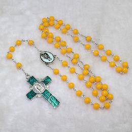 8mm resin religious rosary beads prayer order(CR374)