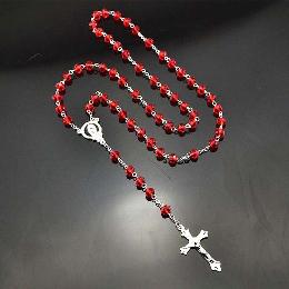 4*6mm glass crystal rosary beads (CR406)
