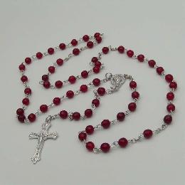 6mm Small good stone Rosary beads(CR409)