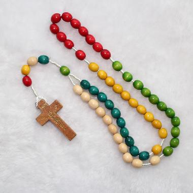 10*8mm Wooden Beads Rosaries (CR066)