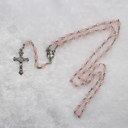 8mm Plastic Luminous catholic wall rosaries (CR082)