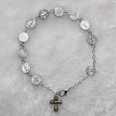 10mm Alloy rosary bracelets for decoration (CB132)