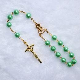 8mm Crucifix Praying Car Rosary beads (CB002)