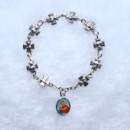 7mm wholesale religious catholic finger rosary (CE006)