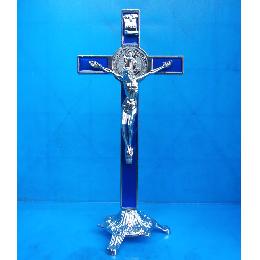 20cm Metal Brass Crucifix (CA005)