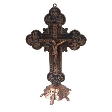 18.5cm religious Alloy Jesus crucifix (CA093)