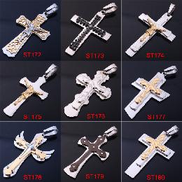 religious Stainless Steel Catholic Crucifix Gifts (ST172)