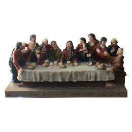 20cm last supper polyresin figurine sculpture (CA028)