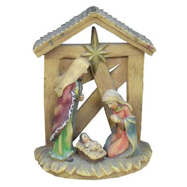 14cm Holy Family Statue Child Jesus Virgin Mary (CA068)