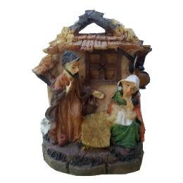 14cm Family Catholic Religious Polyresin Staues (CA083)