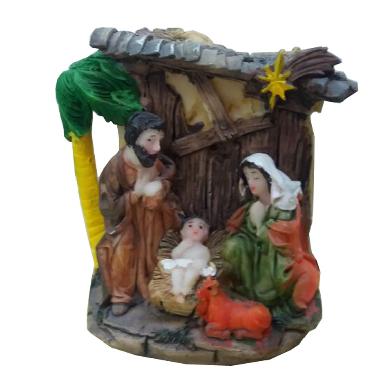 14cm Catholic Holy family figurine statue (CA084)