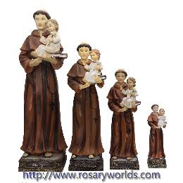 30cm christian St. Anthony the Great with baby jesus (CS012)
