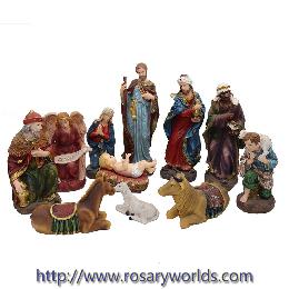 30cm christian religious gift nativity set (CS014)