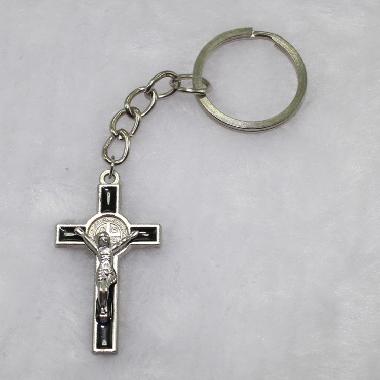 3.5cm cross metal key chain (CK062)