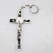 10.8cm Gift Silver Christian Jesus Cross key chain (CK065)