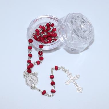 3.5cm catholic Rose Packing box for littlet rosary (P023)