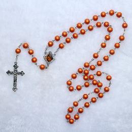 8mm Plastic rosary beads online stores (CR108)