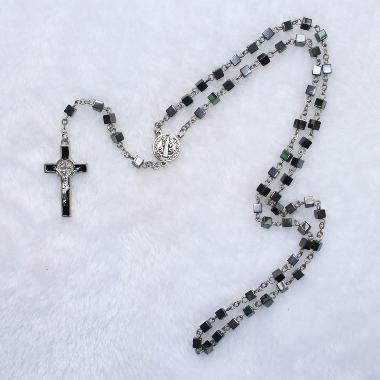 6mm religious Jesus Hematite Beads Rosaries (CR123)