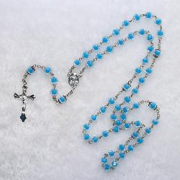 6mm Plastic rosary beads blessed by the pope for sale (CR0147)
