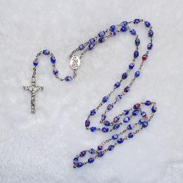 8*6mm Glazed handmade rosaries by monks (CR158)