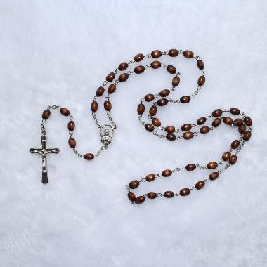 8*5mm beautiful Wooden rosary beads (CR008)