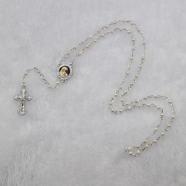 4mm Glass Beads rosary beads blessed by the pope for sale (CR185)
