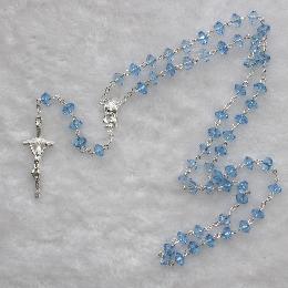 8*6mm Cheap plastic rosary (CR240)