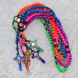 8mm christ multicolor first communion gift (CR303)