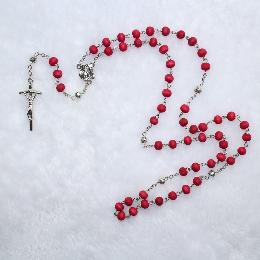 catholic religious 7mm Wooden beads Rosaries (CR022)