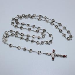 10mm St.Benedict Metal Beads Religious Rosary (CR400)