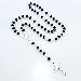 4*6mm glass crystal rosary beads (CR406)