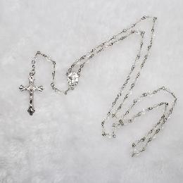 6mm Transparent Glass Beads Rosaries (CR029)