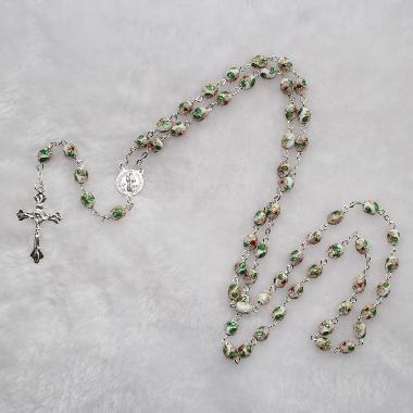 8*6mm religious Cloisonne Beads Rosaries (CR038)