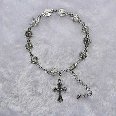 8mm beads rosary handmade bracelet (CB035)