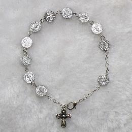 10mm Alloy rosary bracelets for decoration (CB132)