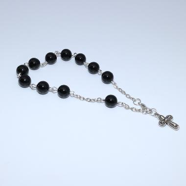 8mm Religious handmade rosary bracelet (CB177)