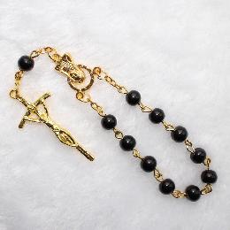 6mm Decade Rosary Bracelet Catholic Finger Rosary (CE025)
