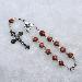 7mm Christian Beads Decade Car Rosary (CE063)