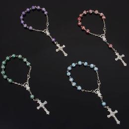 catholic 8mm beads one decade rosary (CE089)