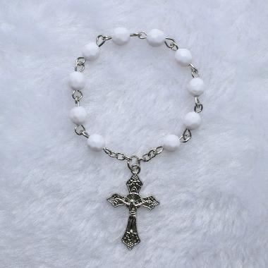 6mm catholic Holyland craft rosary (CE024)