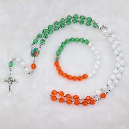 8mm necklace religious Knotted rosary (CRS001)